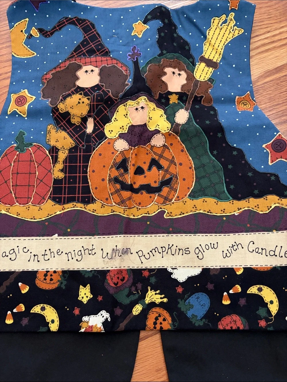 Handmade vintage festive kids